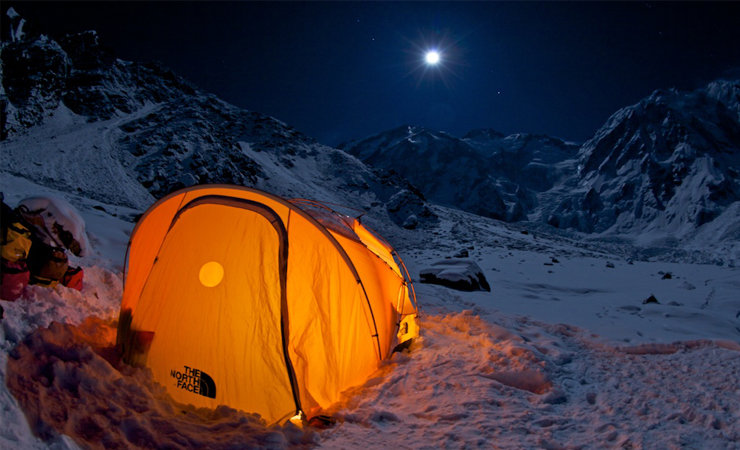 The basecamp under Nanga Parbat